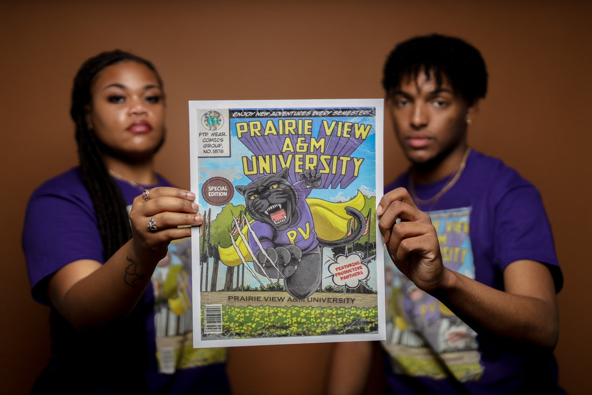 PVAMU COMIC POSTER – Stamped By Kenz